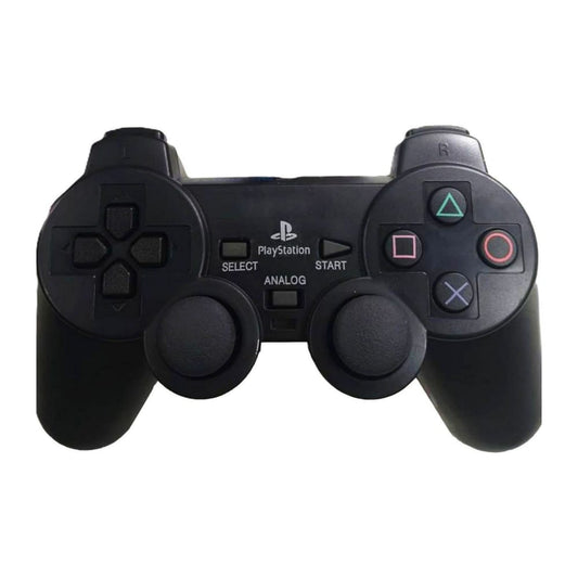 Playstation 2: Controller Wired (Black) Ps2