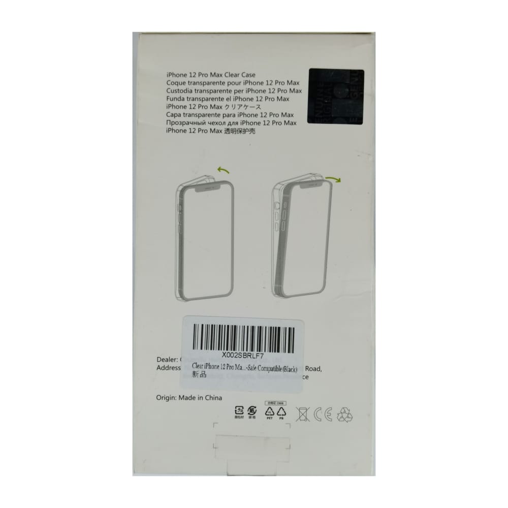 Clear Megsafe (White Transparent)