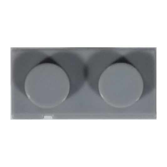 Building Blocks Brick 2 (Grey) (5Pcs)