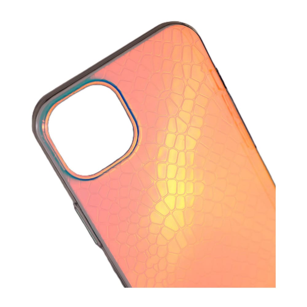 Holographic Argyle Case (Blue)