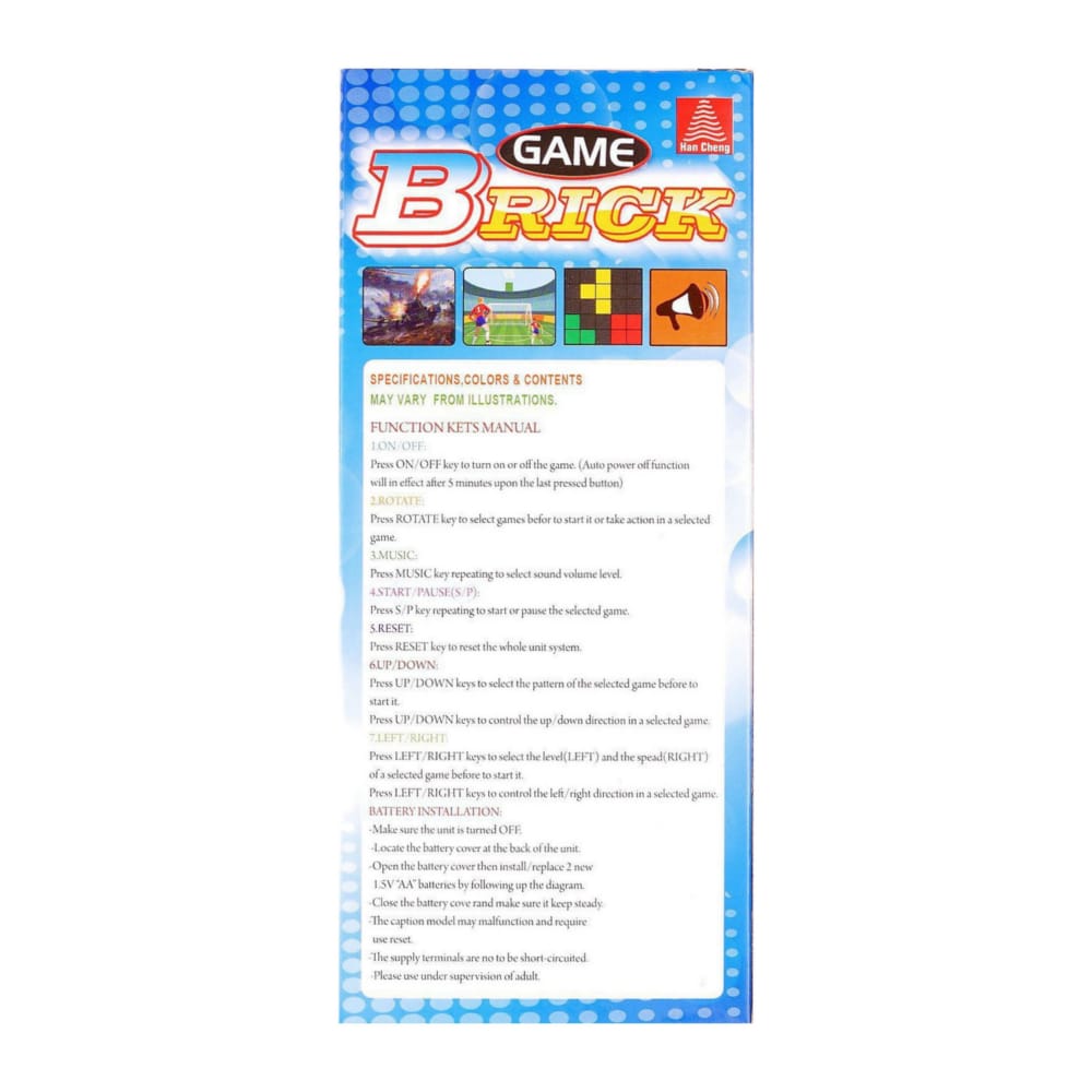 Game Brick 9999In1 (Blue)