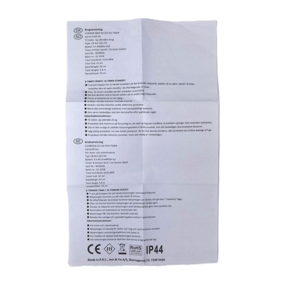 Lights Led Ljuskedja