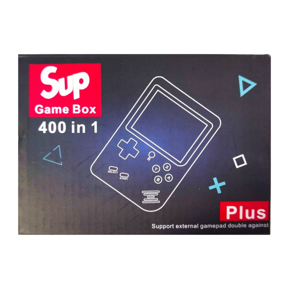 Game Player 8Bit 400In1 (White Sup)