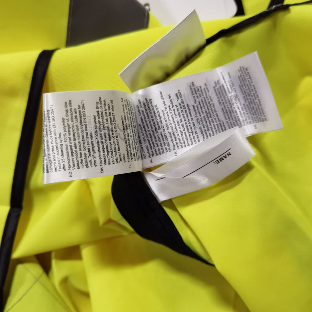 Jobman Workwear Safety Vest (Xxl-3Xl)