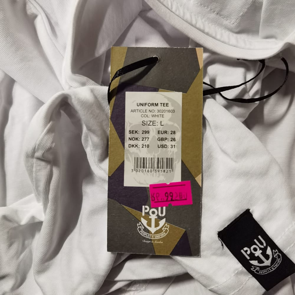 Peoples Uniform: Uniform Tee (L)