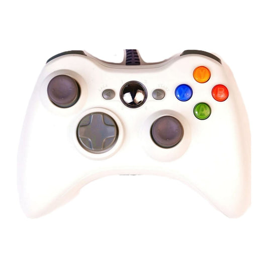 Xbox 360: Controller Wired (White)