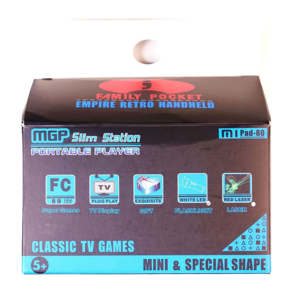 Game Player 8Bit Station Family Pocket (Blue)