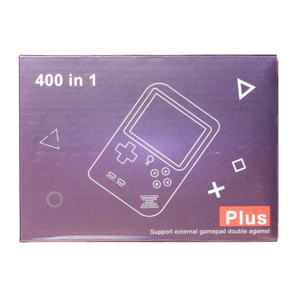 Game Player 8Bit 400In1 (White Plus)