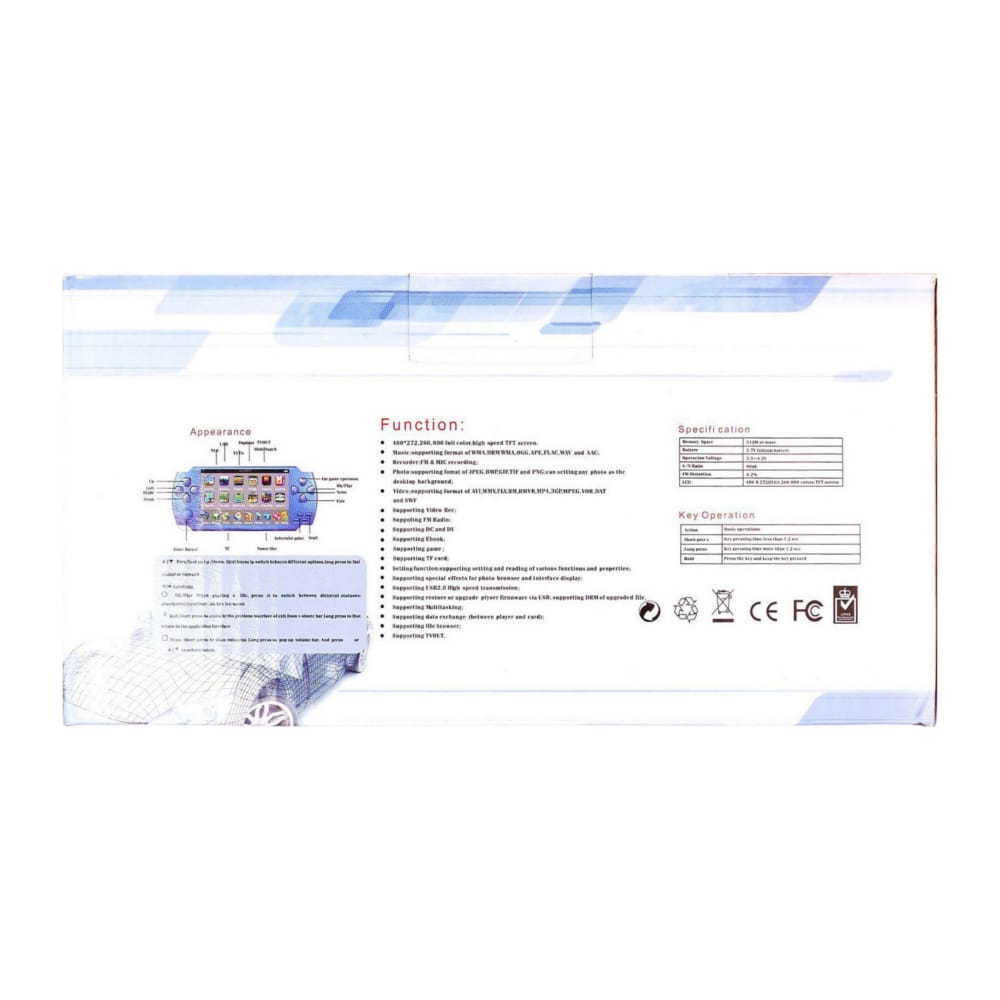 Game Player X6 (Black)