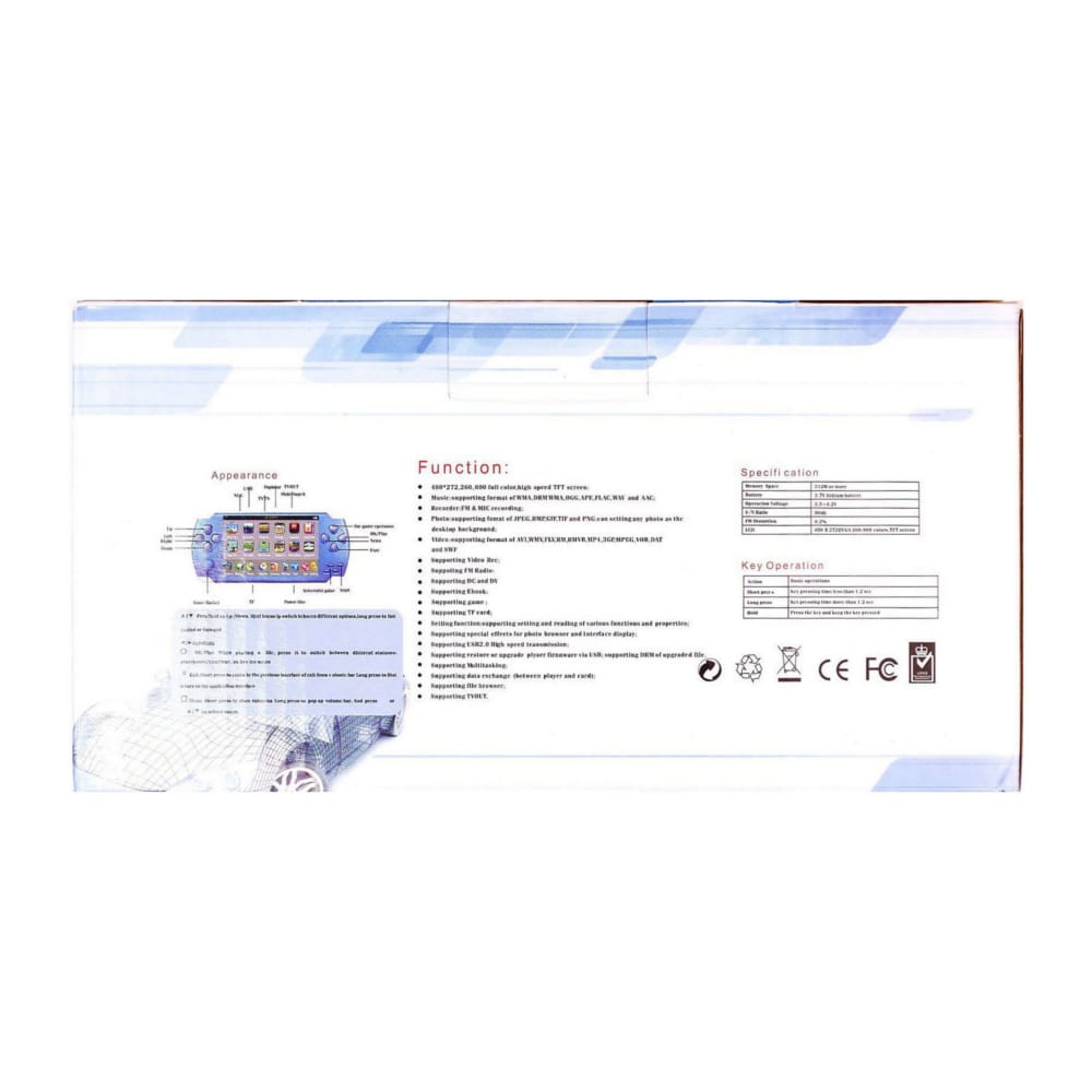 Game Player X6 (Blue)