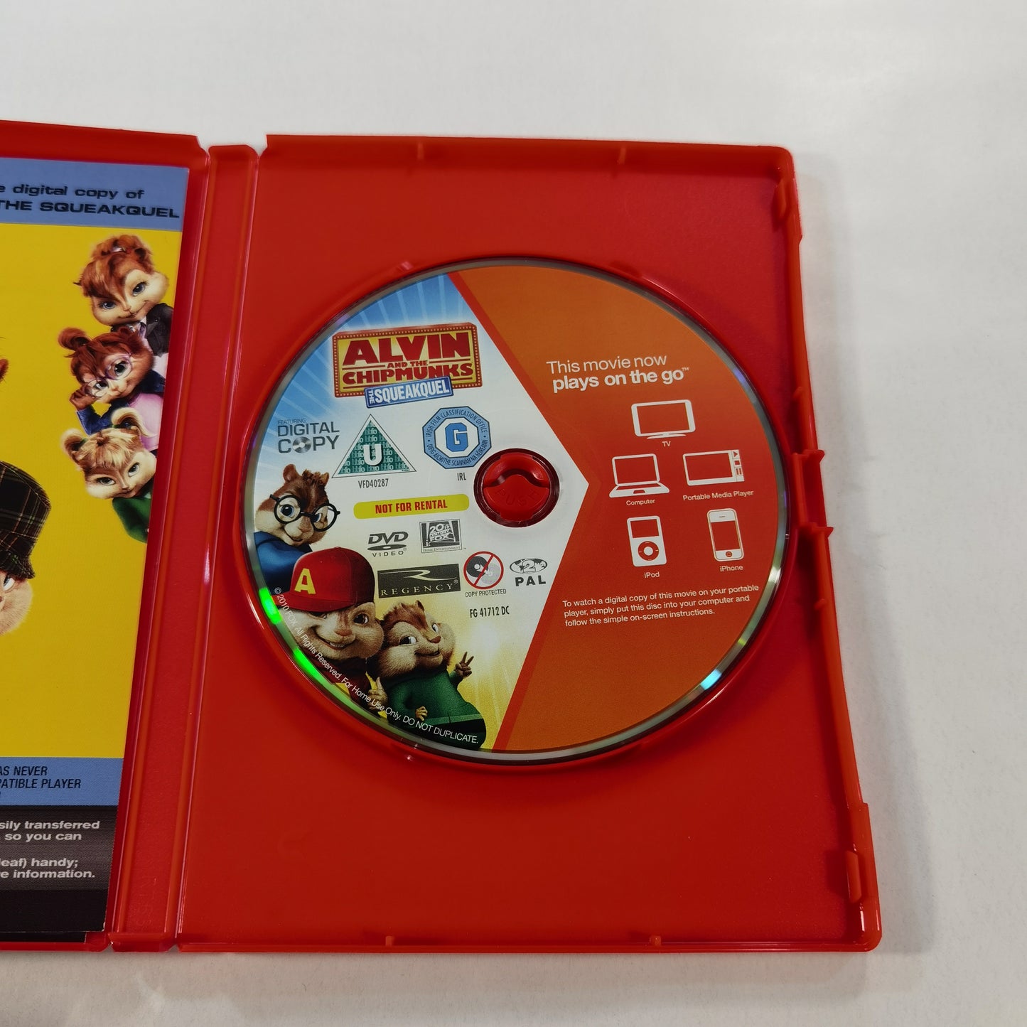 Alvin and the Chipmunks: The Squeakquel (2009) - DVD UK 2010