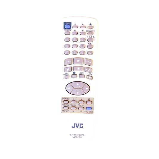 JVC 6711R1P037A VCR TV - REMOTE CONTROL