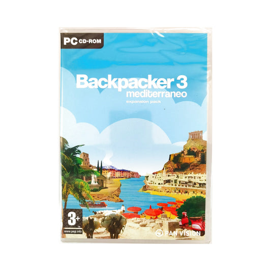Backpacker 3 Mediterraneo - CD-ROM  NEW!