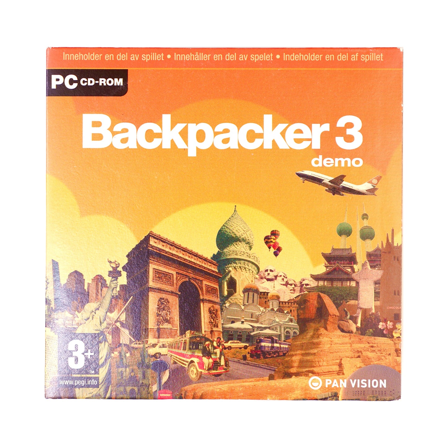 Backpacker 3 Demo - CD-ROM