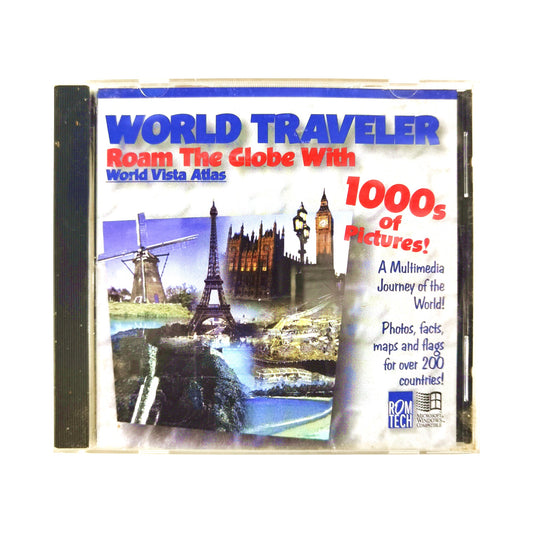 World Traveler: Roam The Globe With World Vista Atlas - CD-ROM