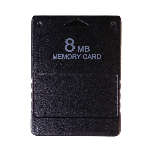 PlayStation 2: Memory Card (8MB) (BLACK) NEW!