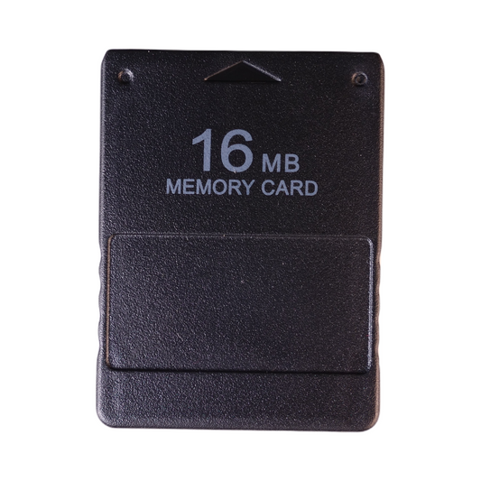 PlayStation 2: Memory Card (16MB) (BLACK) NEW!