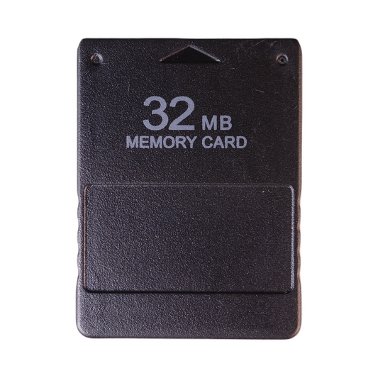 PlayStation 2: Memory Card (32MB) (BLACK) NEW!