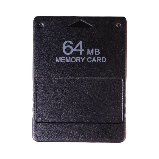 PlayStation 2: Memory Card (64MB) (BLACK) NEW!