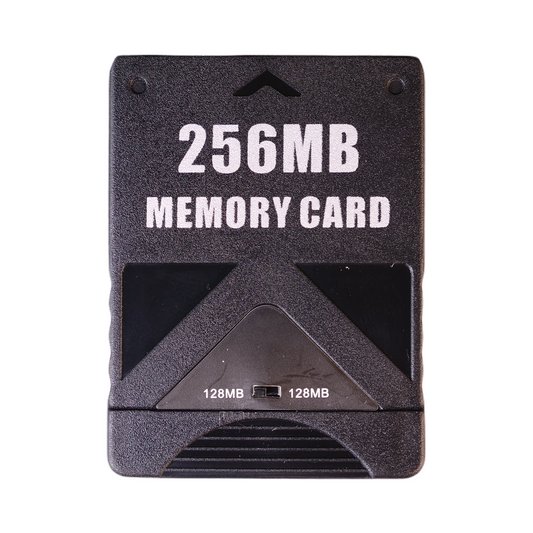 PlayStation 2: Memory Card (256MB) (BLACK) NEW!
