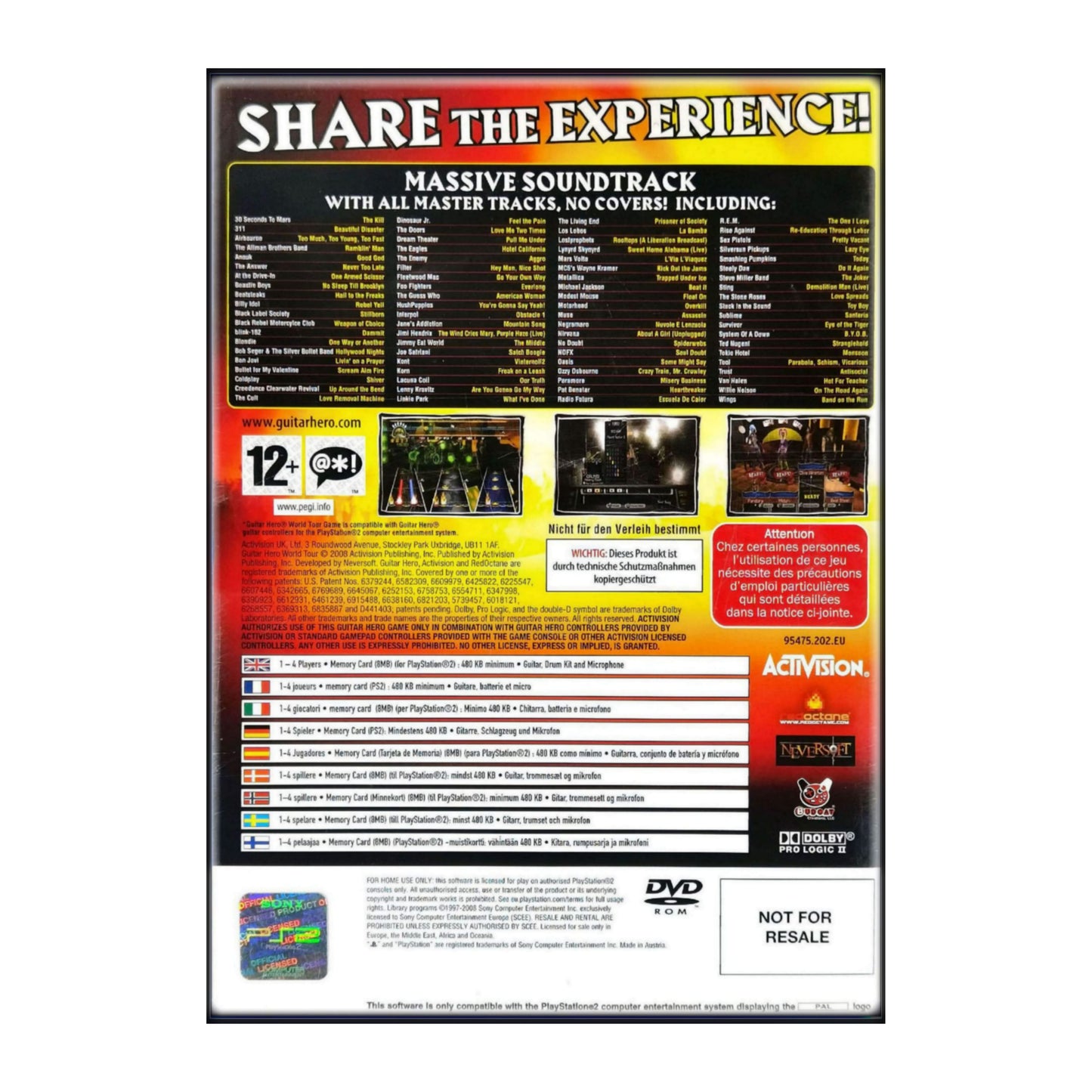 Guitar Hero: World Tour