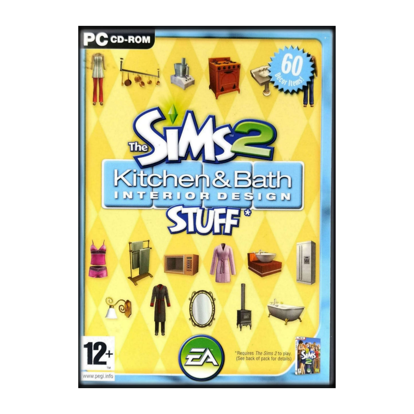 The Sims 2 Kitchen & Bath Interior Design Stuff