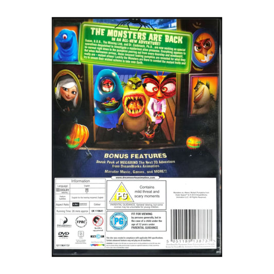 Monsters VS Aliens: Mutant Pumpkins From Outer Space