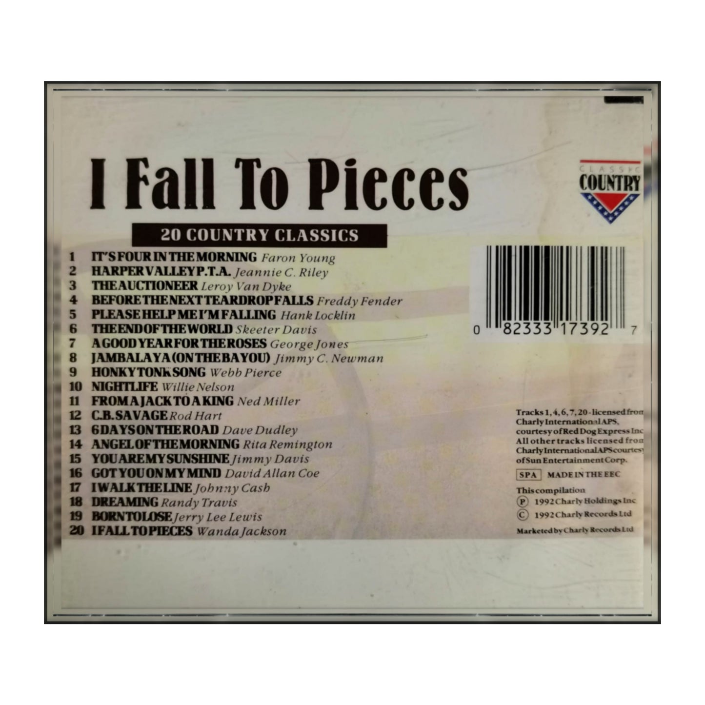 I Fall To Pieces: 20 Country Classics