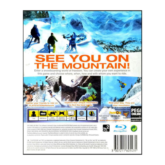 Shaun White Snowboarding