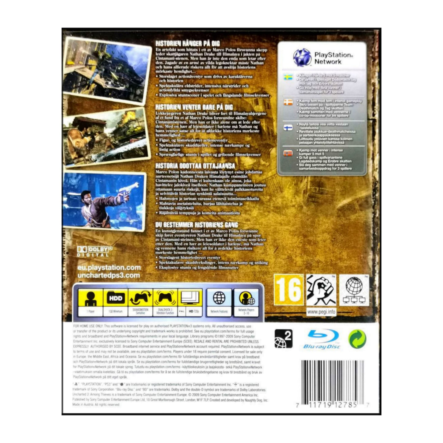 Uncharted 2 Among Thieves