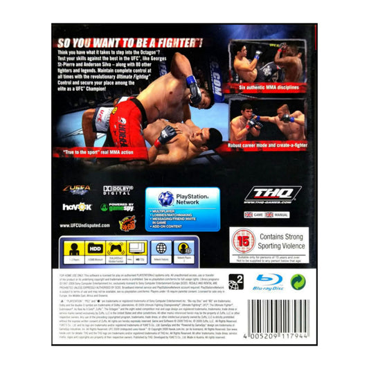 Ufc Undisputed 2009