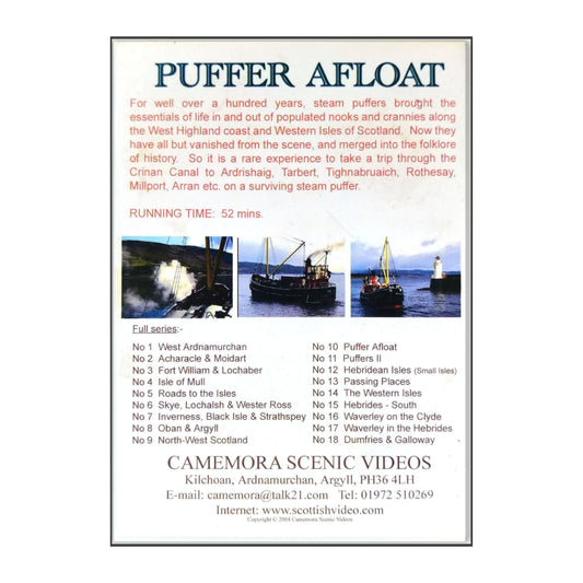 Scenic DVD No 10 Puffer Afloat
