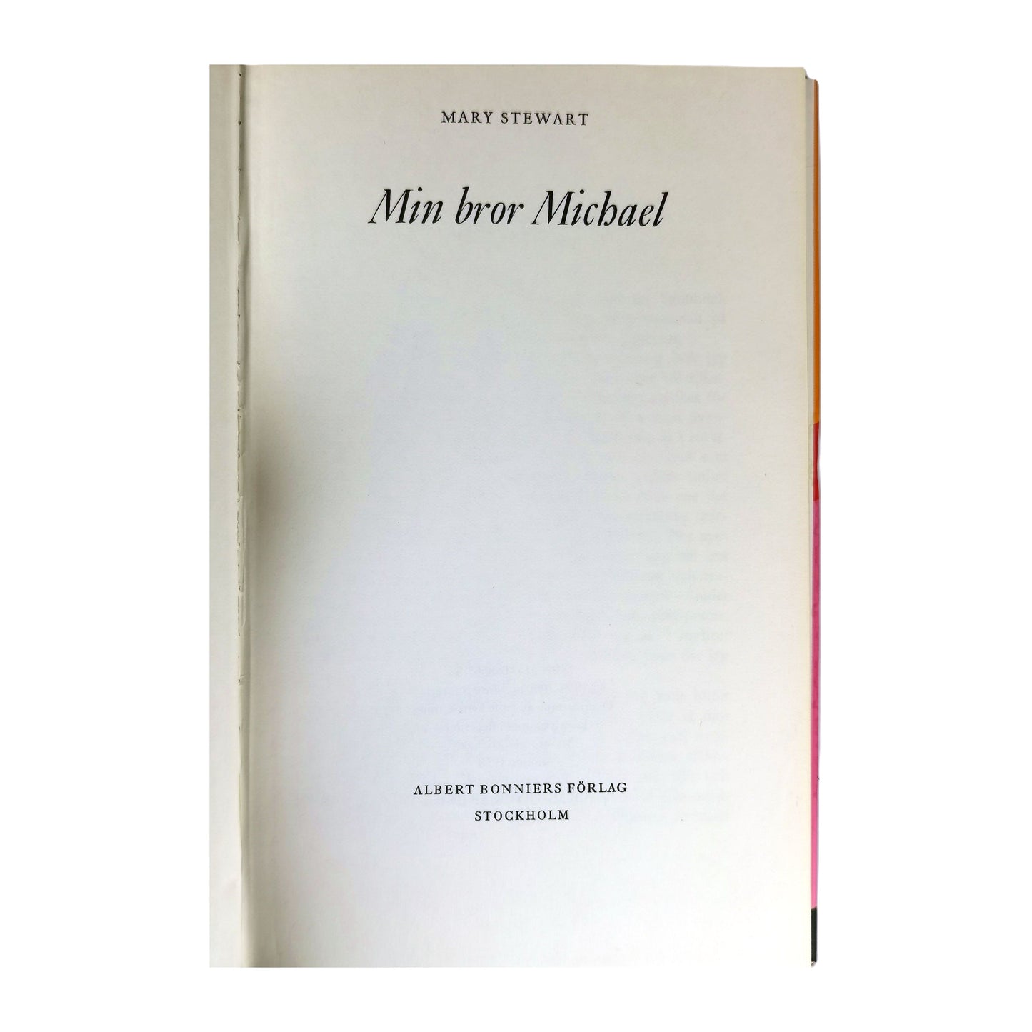 Mary Stewart: Min Bror Michael