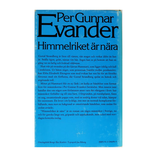 Per Gunnar Evander: Himmelriket Är Nära