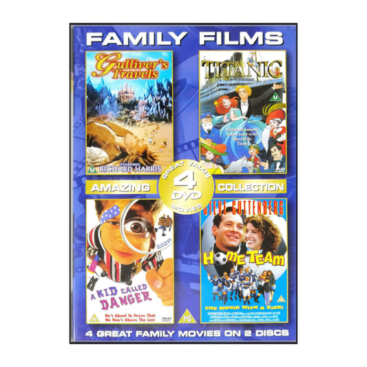 4 DVD Movies: Family Films