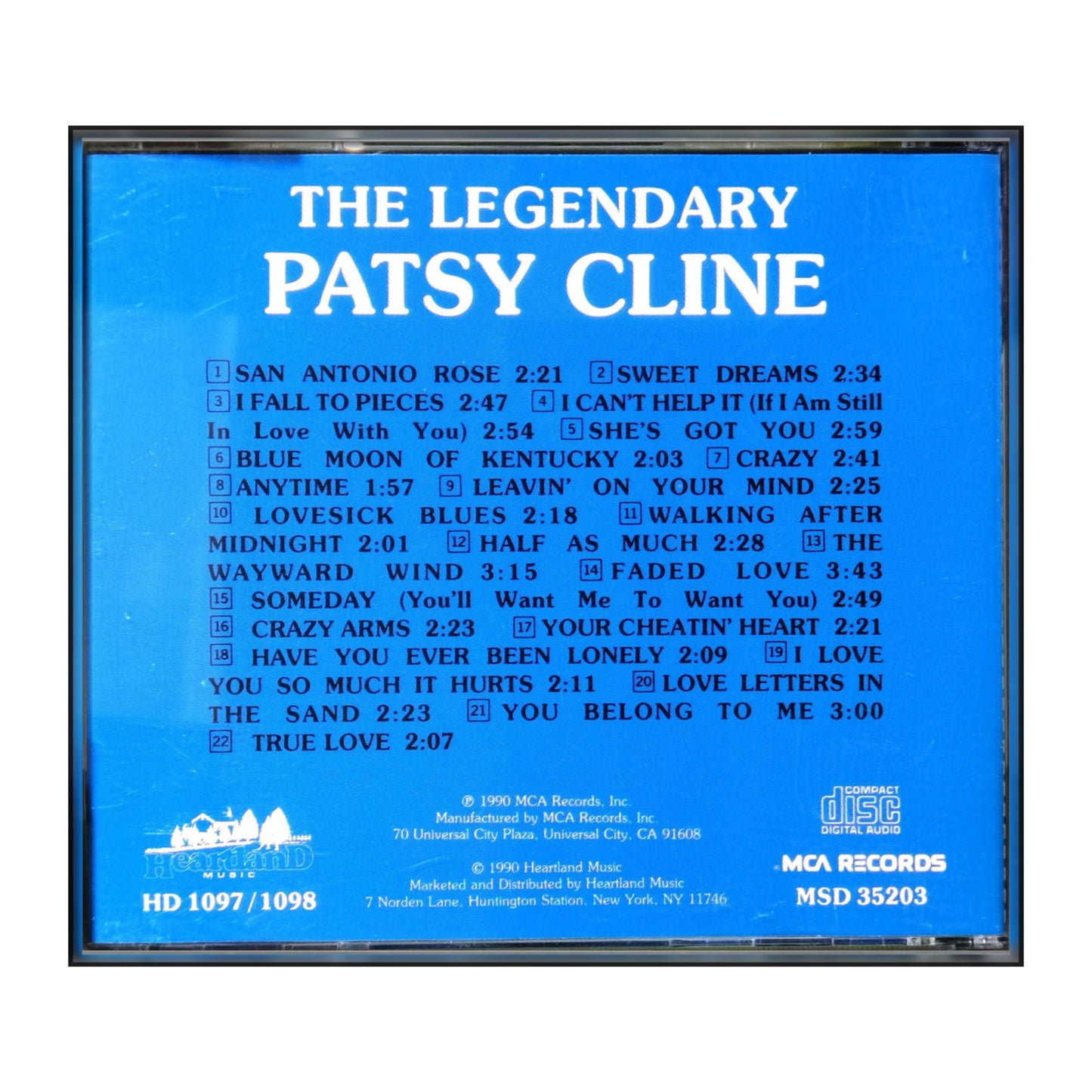 Patsy Cline: The Legendary