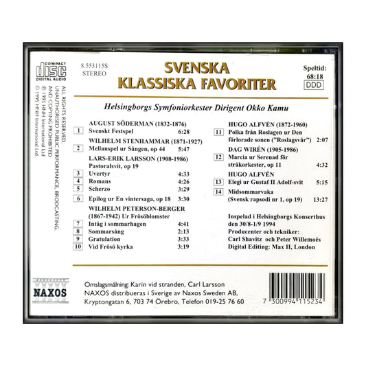 Helsingborg Symphony Orchestra: Svenska Klassiska Favoriter