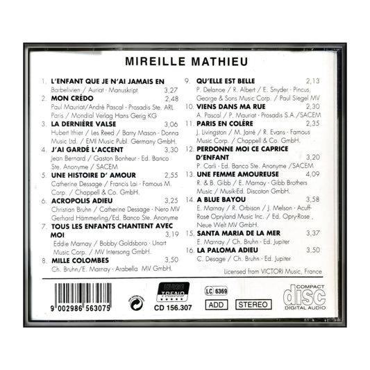 Mireille Mathieu: Acropolis Adieu