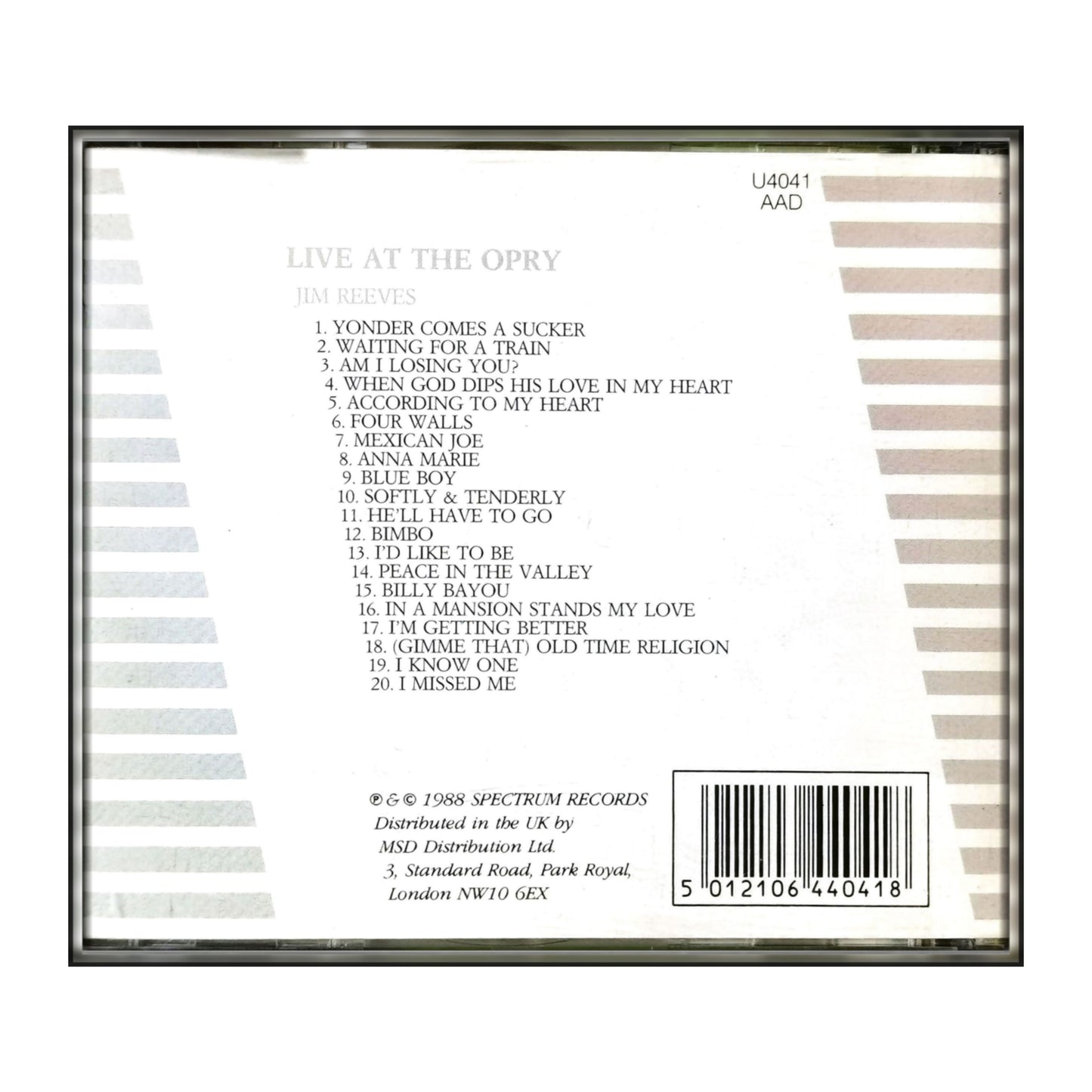 Jim Reeves: Live At The Opry