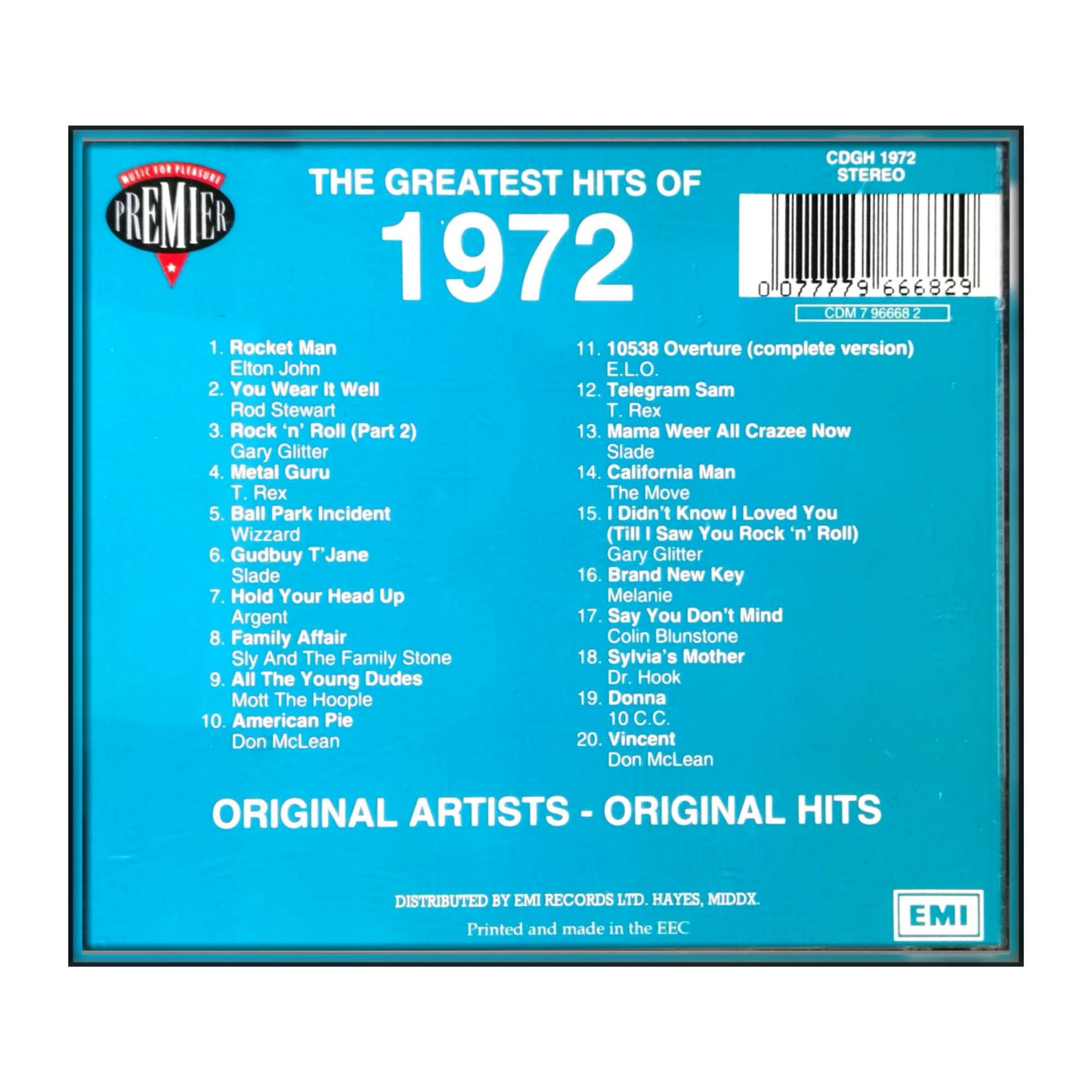 The Greatest Hits Of 1972