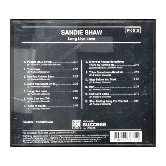 Sandie Shaw: Long Live Love