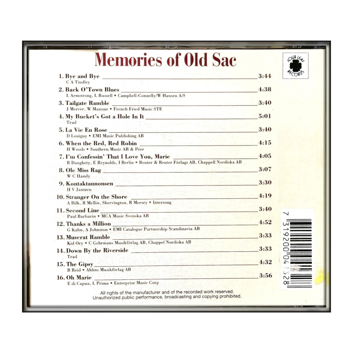 Jazzin Jacks: Memories Of Old Sac