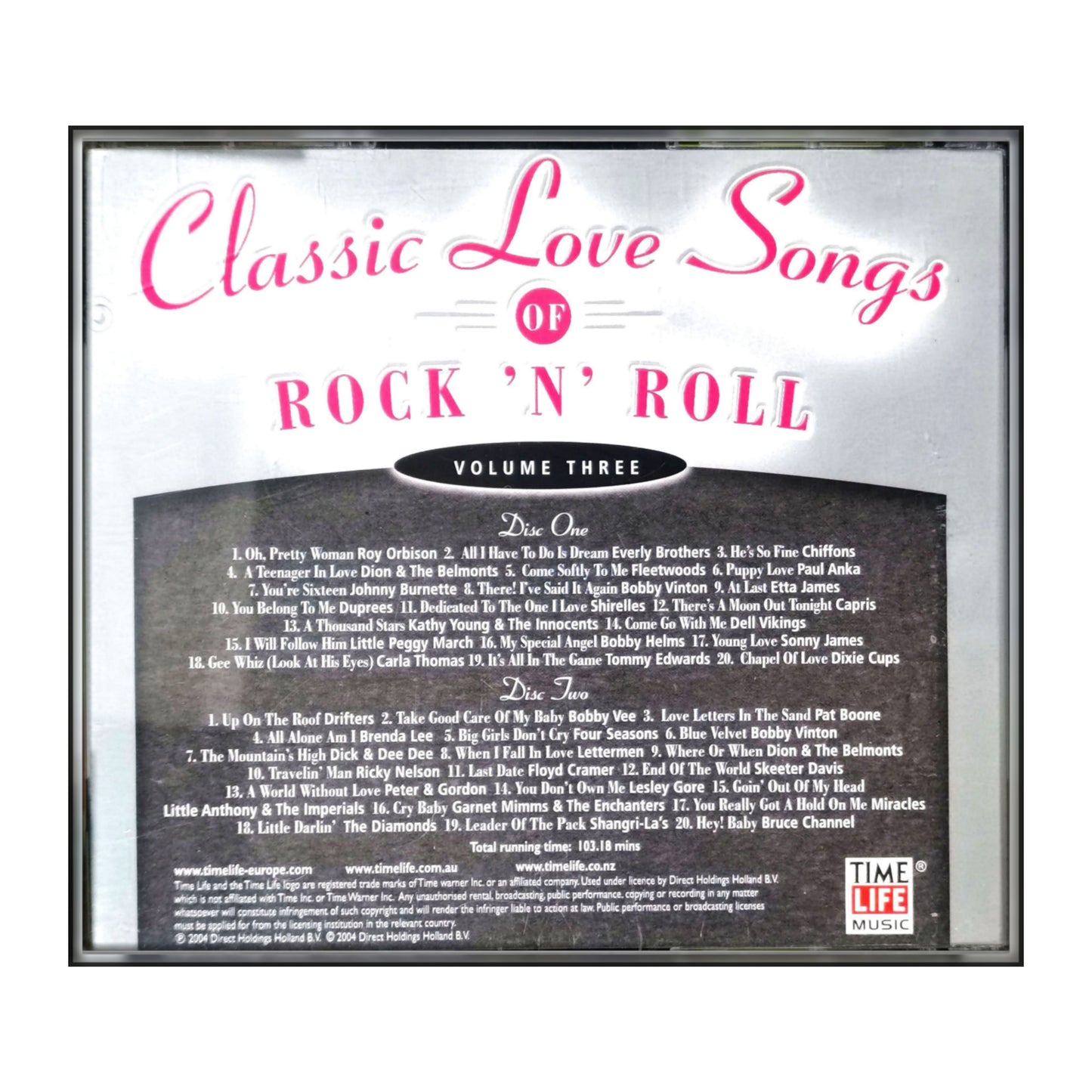 Classic Love Songs Of Rock & Roll 3