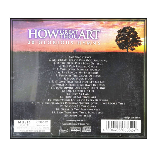 How Great Thou Art 20 Glorious Hymns