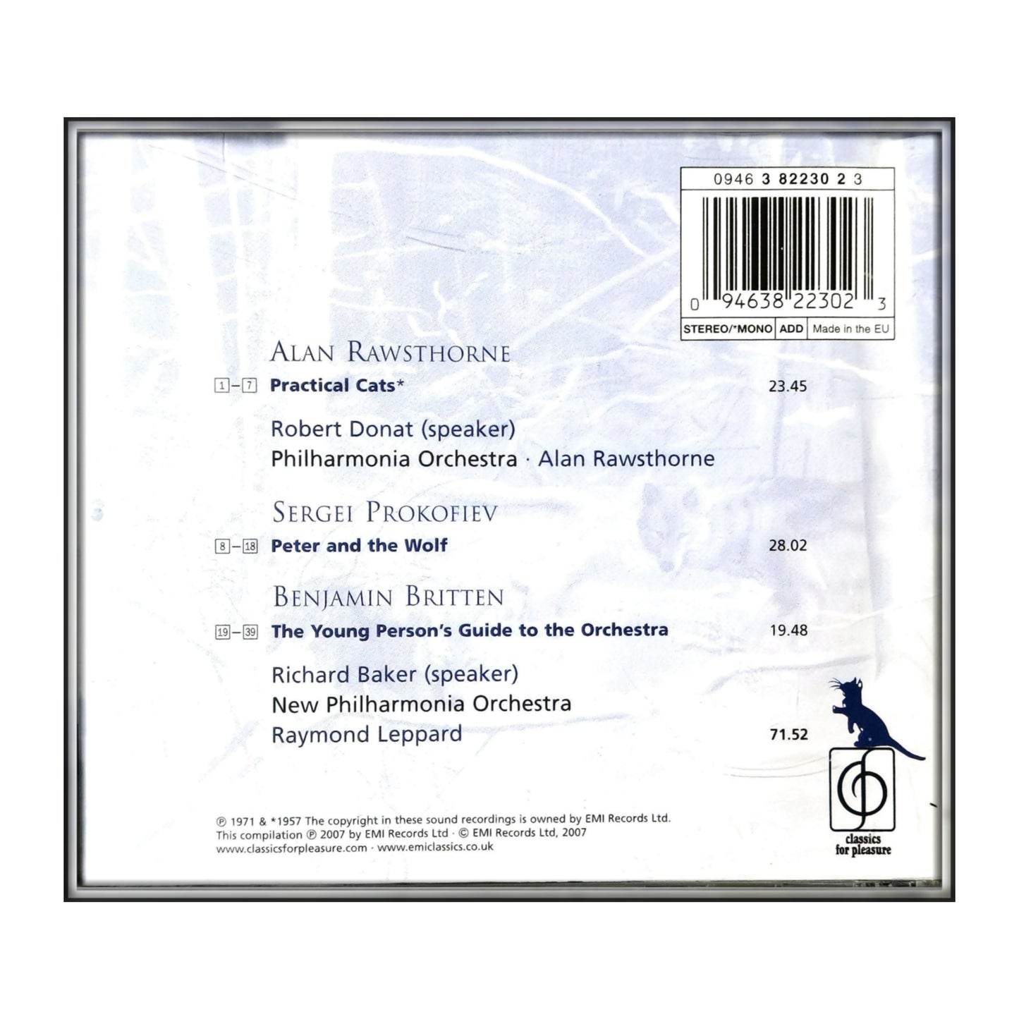 Alan Rawsthorne & Benjamin Britten & Sergei Prokofiev: Peter And The Wolf