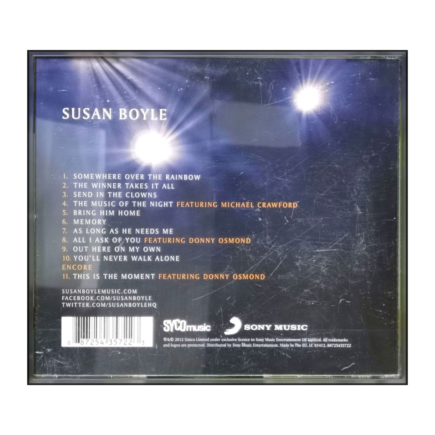 Susan Boyle: Standing Ovation The Greatest Songs From The Stage