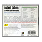 Instant Labels