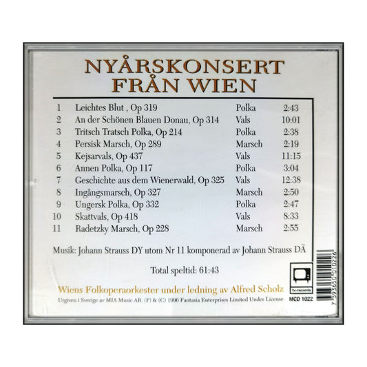 Alfred Scholz & Wiens Folkoperaorkester: Nyårskonsert Från Wien