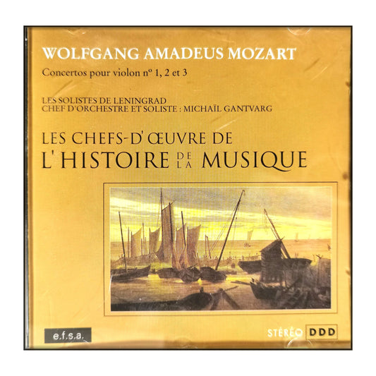 Mozart: Concertos Pour Violon No 1-3
