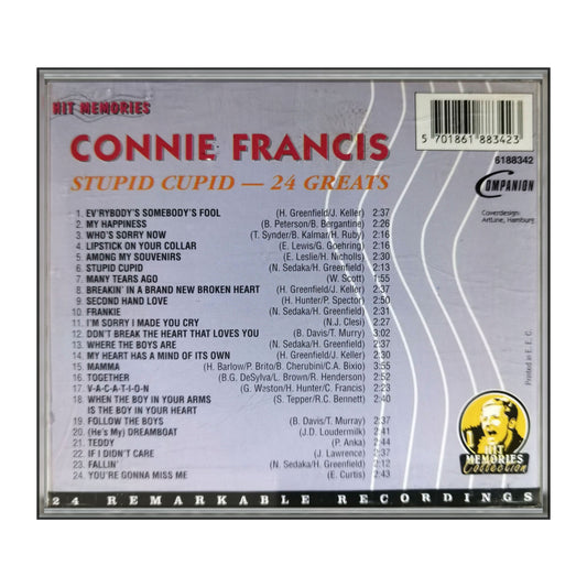 Connie Francis: Stupid Cupid 24 Greats